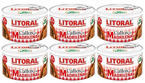 Litoral: Callos Madrileña - 380 gr - Pack de 6 latas
