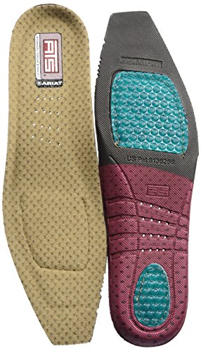 Ariat Women's ATS Square Toe Footbeds, multi, 9