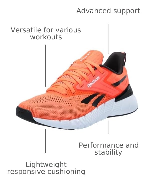 Image of Reebok Mens Nano Gym Sneakers for Men, Workout Mens Shoes