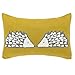 Scion Spike dzianinowa poduszka ochra, bawełna, 30 x 50 x 15 cm
