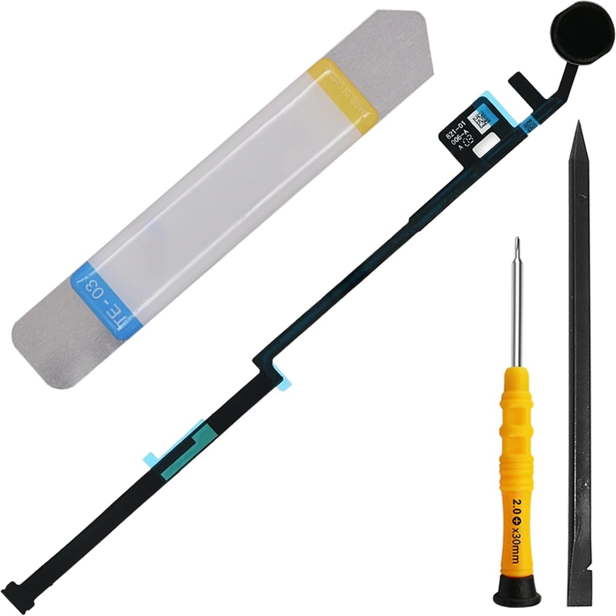 – Home Button Replacement for iPad 8 2020 10.2" 8th Gen(A2270 A2428 A2429 A2430), 2019 7 7th Gen(A2197 A2198 A2200), Latest Fingerprint Touch ID Flex Cable Connector Accessory with Repair Tools