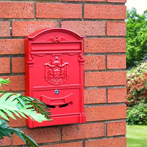 St Helens Large Lockable Wall Mailbox Cover