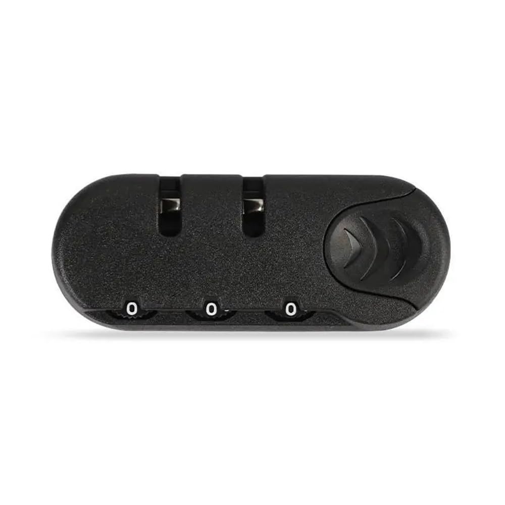 2 Set Digit Combination Padlock for Travel Luggage - Anti-Theft Code Lock for Suitcase and Bag Accessories