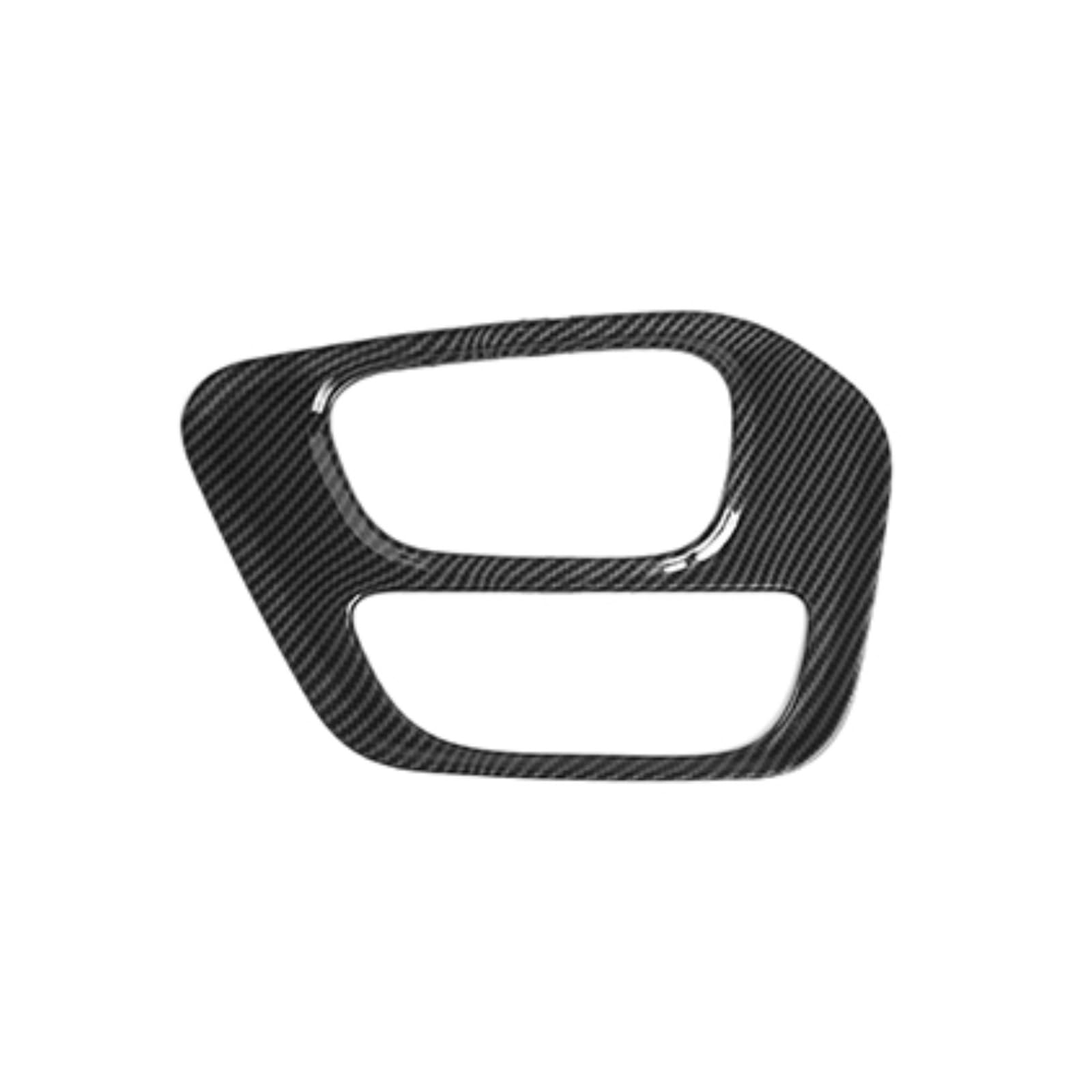 Center Control Grain Gear Shift Navigations Tail Light Accessorie Decoration Cover Compatible for Dodge Challenger 2015 UP Carbon Fiber(Type31)