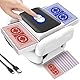 Kartenmischmaschine Elektrische - Automatischer Mischmaschine Karten,USB Kartenmischer mit Akku 2600mah,Kartenmischgerät für 1-2 Decks Poker Gleichmäßig & Nicht Eingeklemmt,Card Shuffler für UNO,Romme
