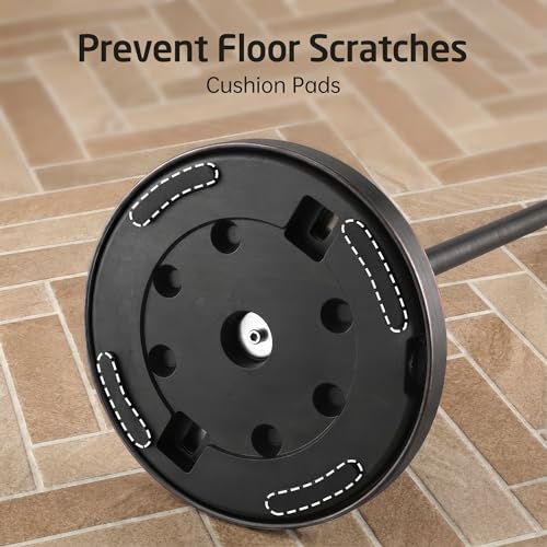 Image of KES Oil Rubbed Bronze Toilet Paper Holder Stand, Freestanding Toilet Roll Holder for Bathroom Floor, Stainless Steel, BPH283S1-ORB