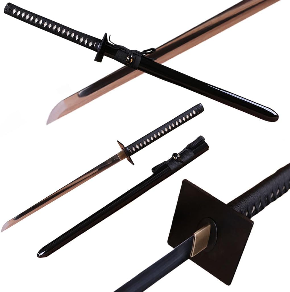 9260 Spring Steel Ninja Katana Sword Japanese Ninjato Full Tang for Practice Collection