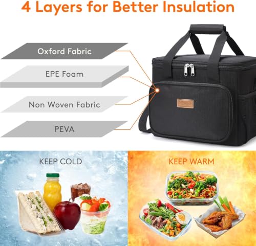 Lifewit Large Lunch Bag 32-Can