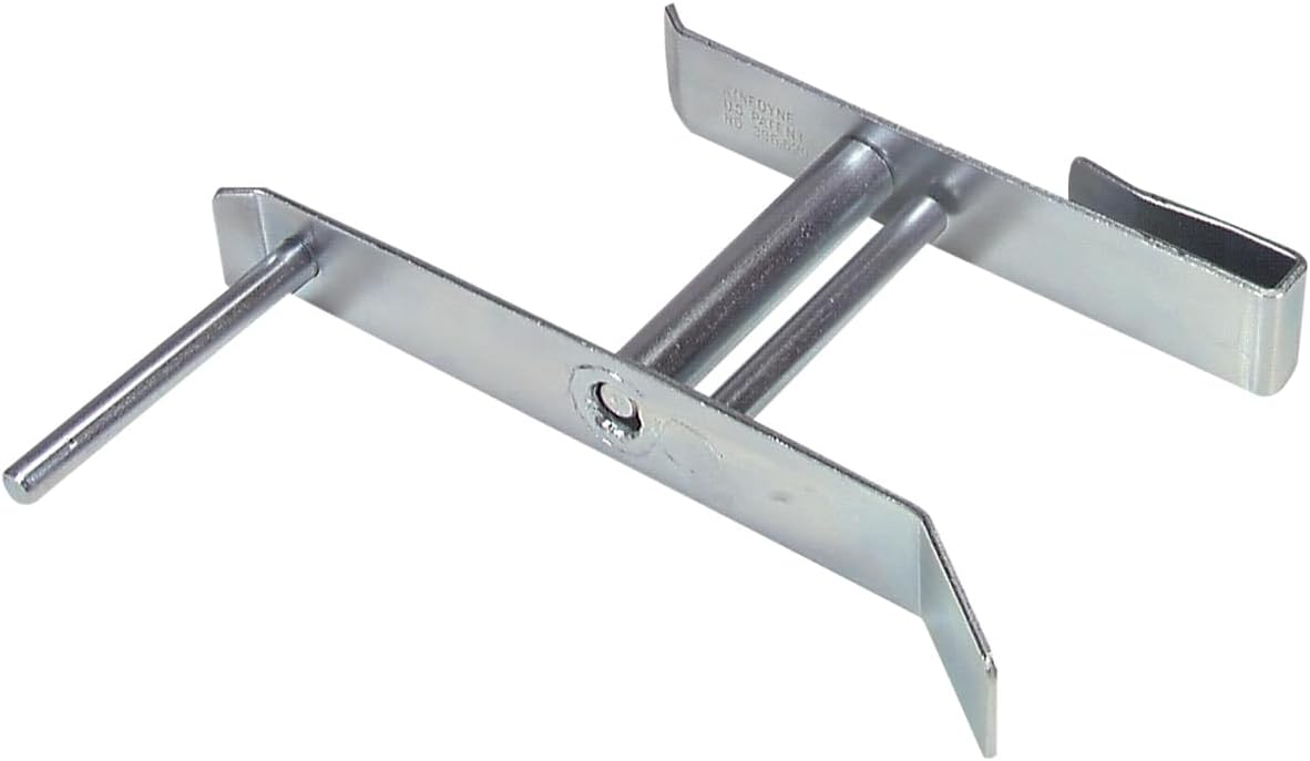 Kinedyne LLC. Strap Winder, Silver, Steel, 10x2x12 Inches, 2.55 Pounds, for Flatbed Trailer Winch Straps up to 4-Inches Wide