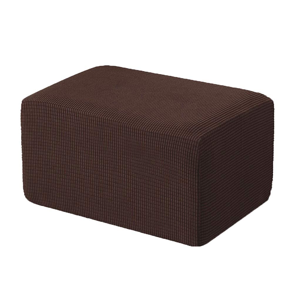 Housse de repose-pieds extensible pour rénover un pouf usé ou taché