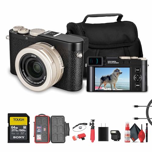 Leica D-Lux 8 fW^J ? CJ100N ? 17MPA4KrfIAʐ^Be&rfIuOpRpNgJ + 64GBJ[h + JobO + USB-CP[u + EH[vO + ̑