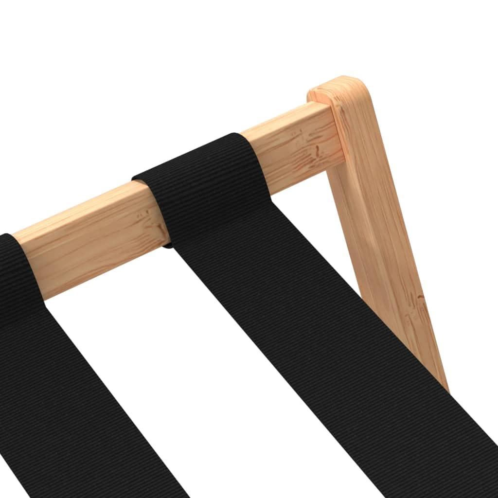 vidaXL Portabagagli 68,5x38x58 cm Bambù