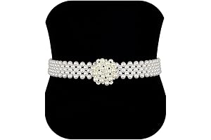 Elegant Pearl Belt for Formal Dress