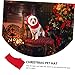 POPETPOP 3pcs Pet Cosplay Hat for Small Dogs Cats Cozy Christmas Beanie for Holiday Parties Photo Events Easy to Wear Pet Headdress Accessories for Kittens Hamsters More