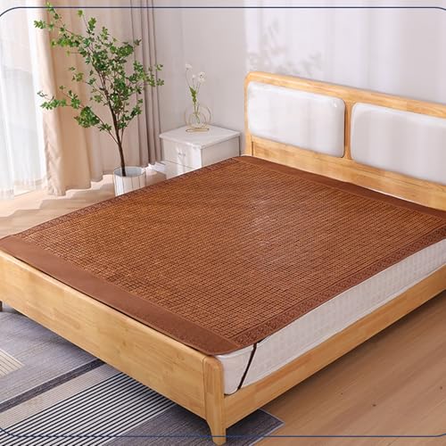 Colchoneta de bambú para dormir sin calor, cubrecolchón transpirable de 80 x 190 cm 7