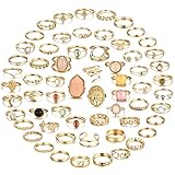 🌻-MÚLTIPLES TAMAÑOS DE ANILLO---Tamaños de anillos de nudillos: tallas de EE. UU. 4-9 (la mayoría de las tallas son 6-7). Se adapta a la mayoría de las mujeres y se adapta a todos tus dedos. Puede usar estos anillos como anillos para apilar, anillos para los dedos, anillos para los nudillos, anillos para los pies en una amplia variedad de estilos y tamaños para su diversión de bricolaje.