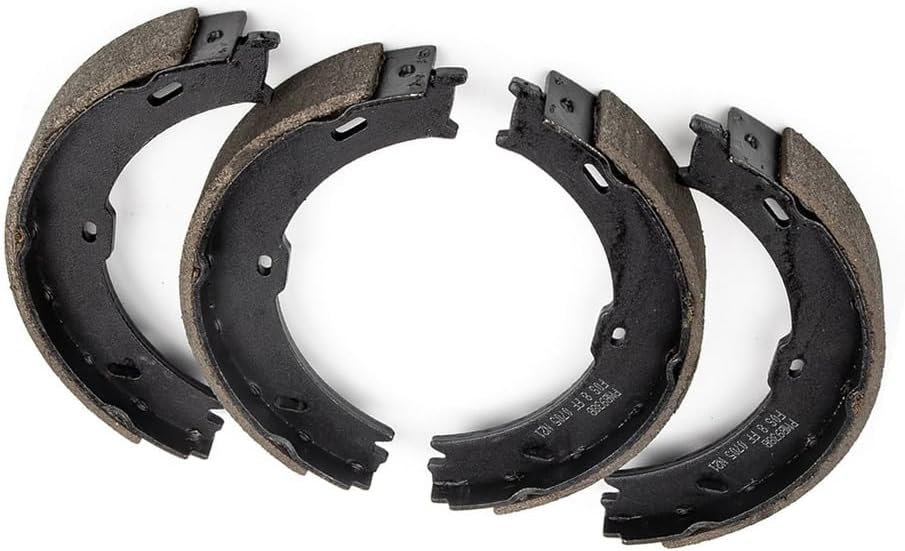 Parking Brake Shoes Rear Set fits Freightliner Sprinter 2500 2007 2008 3.5L V6, fits Mercedes-Benz Sprinter 2500 2010 2011 2012 2013 2014 2015 2016 2017 2018 3.0L V6