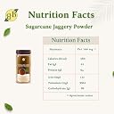 B&B Organics sugarcane jaggery powder (250g) / Traditional Sugar/Naatu Sarkarai gallery image