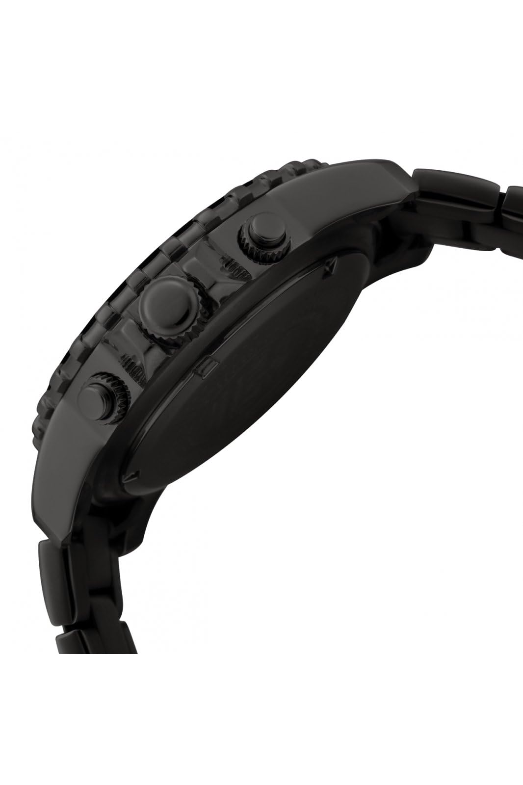 Invicta Men's 1328 Chronograph Black Dial Two-Tone Stainless-Steel Watch