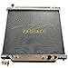 RadRace 2 Row Core Radiator For 1999-2005 2000 2001 Ford F250 F350 F450 Super Duty 6.8L 7.3L Powerstroke Radiators Full Aluminum Downflow Radiador 2002 2003 2004 99 01 02 03 04 05 Radiadors