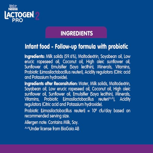 Lactogen Store Nestlé LACTOGEN PRO 2 Follow-Up Formula 400g - Image 4