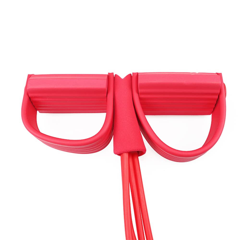 Bande De Résistance Longue Latex Rouge KISSBELL - Pull Up, Yoga, Powerlifting