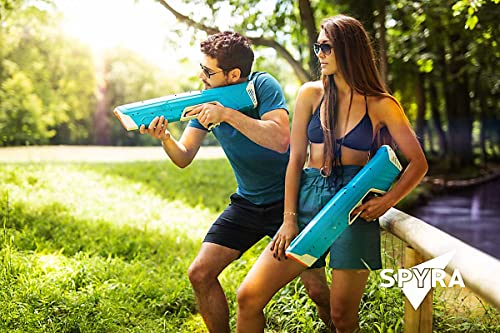 Image of Spyra Two Electronic Water Gun Super Blaster, Battery for 2000 Blasts and Effective Range of 30 ft (TikTok Gun) (Red)