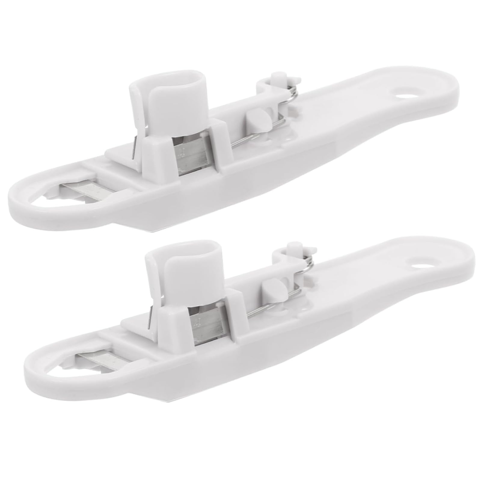 Pack of 2 Green Bean Stringer Vegetable Runner Cutter Lightweight Bean Cutter Shredder Bean Slicer Runner Beans Peeler Kitchen Accessories for Home, Restaurant(White)