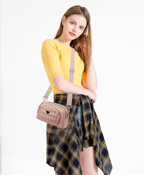 Crossbody Straps for Purses Silver Hardware Purse Strap Wide Shoulder Strap4