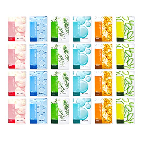 Hot Sorry Relaxing Care Mask Sheet 6 Combo Pack L Korean Mask I Moisturizing I Soothing I (24 Combo Pack) #TOP2