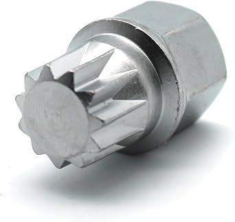 M&S Security Master Anti Theft Car Locking Wheel Nut Bolt Key Replacement For VW Volkswagen ABC1/11 11 Spline