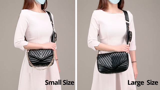 Ayliss - Bolso cruzado multiusos pequeño y mediano para mujer, monedero, bolso de hombro de moda, bolso de noche, de piel sintética con cadena, Beige, M Ayliss - Bolso cruzado multiusos pequeño y mediano para mujer, monedero, bolso de hombro de moda, bolso de noche, de piel sintética con cadena, Beige, M