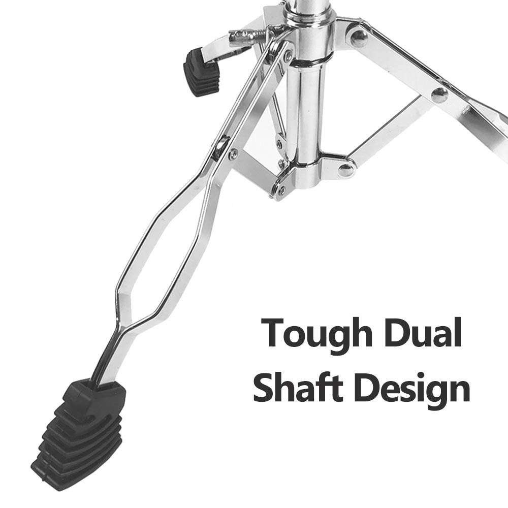 Support de Tambour à Caisse Claire en Carbone Drum Trépied Stand de Tambour de Hauteur Réglable pour de pour Muet