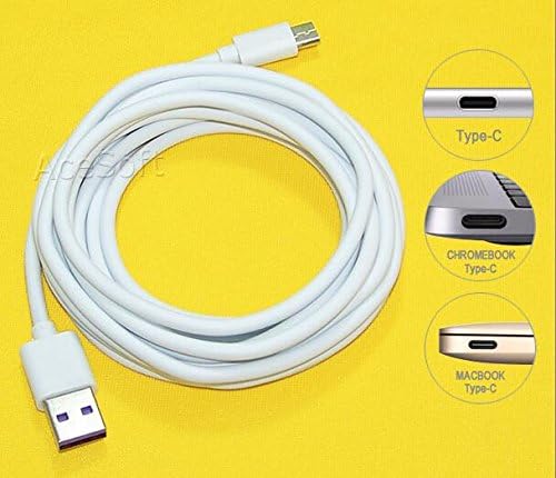 High Efficiency 9 Feet USB 3.1 Reversible High Reliable Cable Charging Power Data Wire Compatible with Samsung Galaxy S8 SM-G950U Phone - Quick Charging