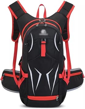 Cycling Backpack 25L Bicycle Bag Outdoor Sports Mountaineering Hiking BackpackBlack