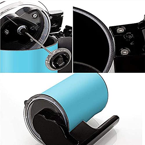 LSDRALOBPOI Vaporizador de Leche Batidora de Leche Calentador de Leche Calentador de Leche de Doble Pared, Control Interior Antiadherente de Temperatura frÃa y Caliente 1023 - Imagen 6