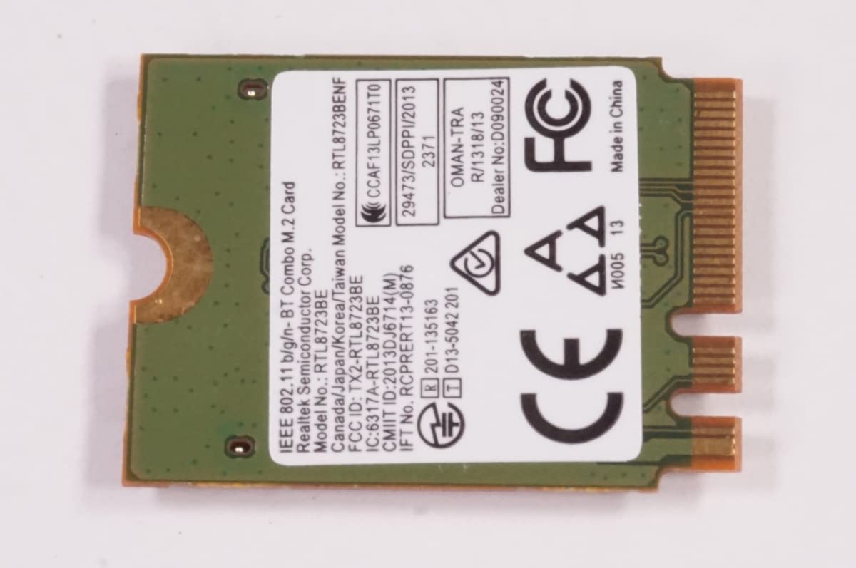 FMB-I Compatible with KJTH7 Replacement for Dell Card, Wireless, INSPIRON 11 (3157) INSPIRON 11 (3157 Silver