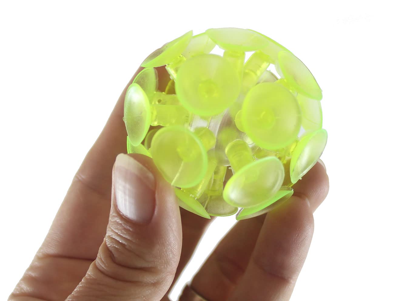 Set of 24 Suction Cup Balls Fidget Pop Toy - Unique Sensory Popping Toy - Stick and Peel Octopus Tentacle Fidget - Bath Toy