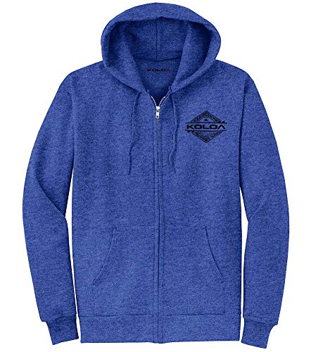 Koloa Surf Diamond Thruster Surfboards Logo Full Zipper Hoodies is Sizes S-5XL