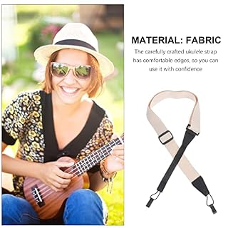 GANAZONO 1Pc Crochet Clip sur La Bandoulière Uke Réglable Sangle Ukulélé sans Perceuse Facile à Utiliser Et S'adapte à La – Image 4