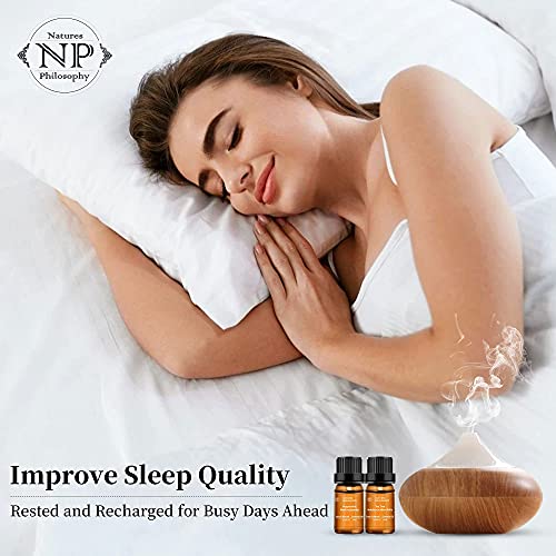 Tea Tree & Peppermint Essential Oil Set 100% Pure And Natural Premium Grade Essential Oils For Diffuser & Aromatherapy, Skin, Hair Care #TOP3