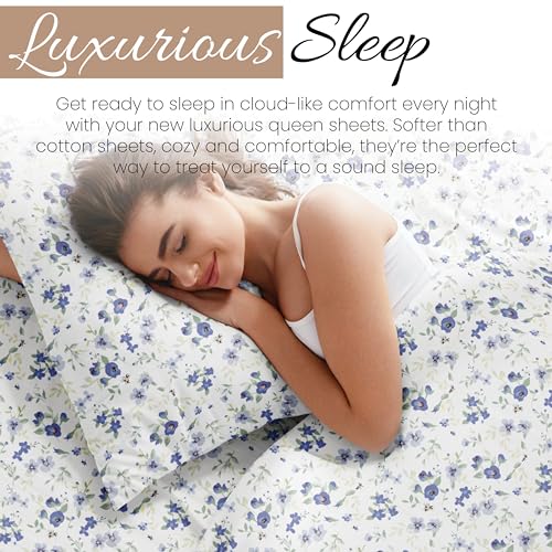 Linen Market IEH-4PC-BLS-Q-LB Queen Sheet Set 4 Piece thumb #6