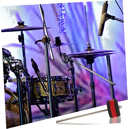 Palo de pedal para bombo de batería Garneck de metal miniatura 6