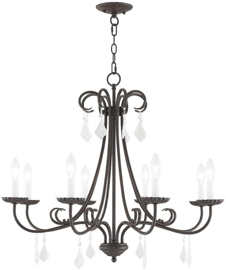 Livex Lighting 40878-92 Chandelier, Bronze