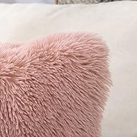 MIULEE Natale Set di 2 Federe Cuscini per Divano in Velluto a Coste Moderno Morbido Decorativa Copricuscini per Divano Camera da Letto 50x50cm Beige Chiaro