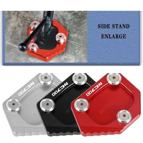 Extension béquille NC700X en alu CNC pour une stabilité premium - 2