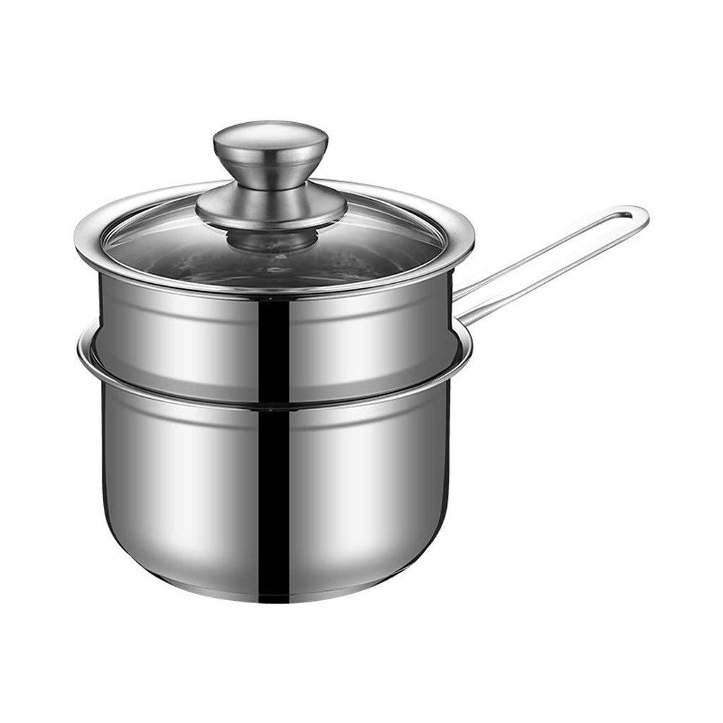 GTHTUHFD Stackable Stainless Steel Pressure Cooker Steamer Insert Pans With Sling Handle,size_name-18CM