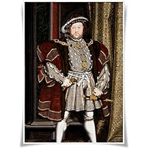 Portraits of Kings of England Poster Fabric Prints A3 Size Wall Art Home Decor #20 Henry VIII