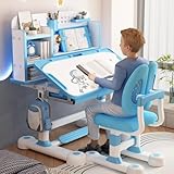 【Conception conviviale des utilisateurs】 Le zonage scientifique et la conception des espaces de stockage aident les enfants à développer de bonnes habitudes organisationnelles dès le plus jeune âge. Des fonctionnalités telles que les trous d'étoiles creux pour les horaires, la conception de pédales pour la lecture et les crochets de sac à dos simplisent l'apprentissage et plus organisé.