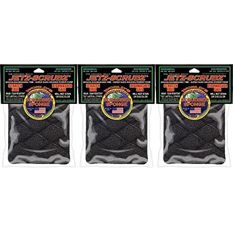 The Original Magic Jetz Scrubz J27 Scrubber Sponge Rectangle, Pack of 3 Cover